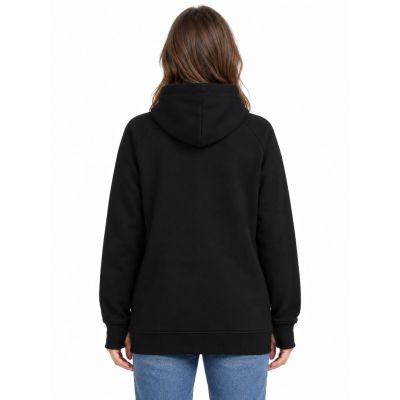 6. Women's hooded sweatshirt with an additional stand-up collar and zippers in the pockets 4F 4FWAW26TSWSF2665-20S