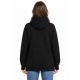 6. Women's hooded sweatshirt with an additional stand-up collar and zippers in the pockets 4F 4FWAW26TSWSF2665-20S