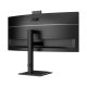 15. AOC monitor 86.3 cm (34") CU34E4CW 21:09 2xHDMI+DP+USB-C+Webcam Curv.