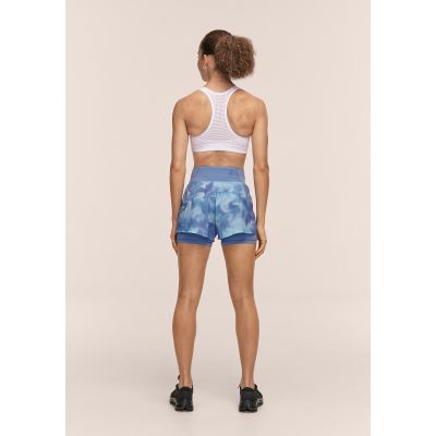 2. CASALL Breeze Printed Running Short, navy blue