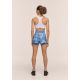 2. CASALL Breeze Printed Running Short, navy blue