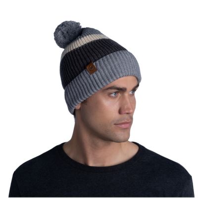 2. Buff Elon Knitted Hat 1264649141000 Grey One Size