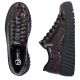 11. Women's patent leather sneakers crocodile brown Rieker N2555-25