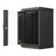 5. Lanberg WF11-3309-10B 9U Wall-Mounted Cabinet, Black