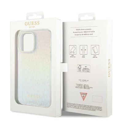 8. Guess IML Faceted Mirror Disco Iridescent case for iPhone 13 Pro Max - multicolored