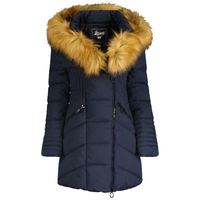 Geographical Norway Chaya Eo Bs Lady 068 women's winter jacket navy blue (WU4829F/GNO-NAVY)