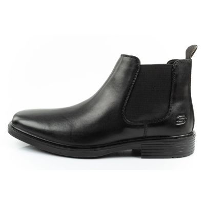 2. Skechers men's shoes Chelsea boots Miller-Boris elegant leather