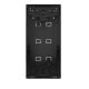 2N 9157001 mounting kit Black