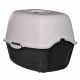 8. ROTHO Bailey Black and White - cat litter box