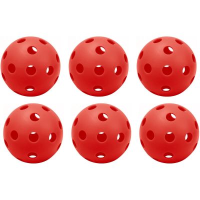 8. UNIHOC MATCH BALL RED ENERO 6 PCS