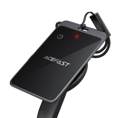 4. Acefast S3 metal card positioning device single metal gray