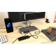 9. i-tec CADUAL4KDOCK Wired Docking Station USB 3.2 Gen 1 (3.1 Gen 1) Type-C Black, Turquoise