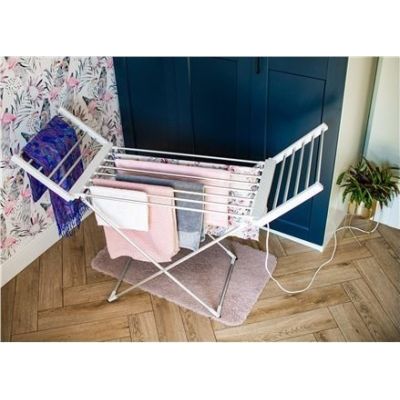 8. Foldable electric clothes dryer