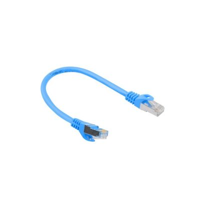 2. LANBERG CAT.6 FTP PATCH CABLE 0.25M BLUE FLUKE PASSED