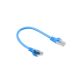2. LANBERG CAT.6 FTP PATCH CABLE 0.25M BLUE FLUKE PASSED