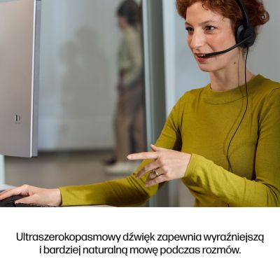 90. HP Poly Mission 415 Monaural USB Wired Headset