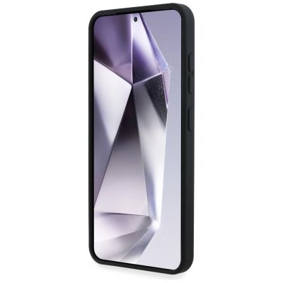 5. Karl Lagerfeld Silicone Double Heads And Circle MagSafe Samsung Galaxy S25 case black