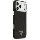 4. Guess Glitter Triangle Logo MagSafe Case for iPhone 17 Pro Max / 18 Pro Max - Black