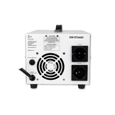 2. Voltage stabilizer AVR PRO 3000VA 3% SERVO