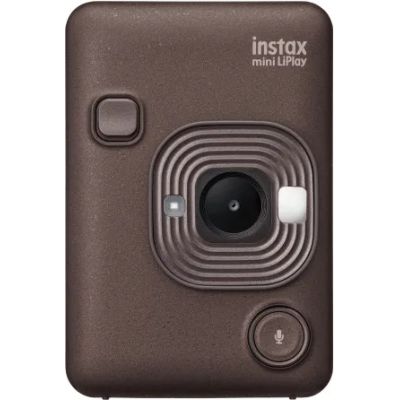 3. Fujifilm Instax mini LiPlay 1/5" 2560 x 1920 px 86 x 54 mm CMOS Brown