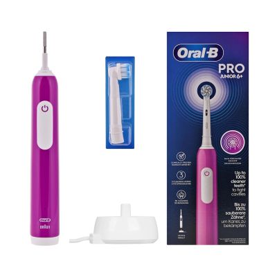 9. Oral-b Pro Junior Purple Electric Toothbrush