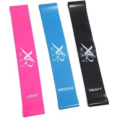 7. SET OF 3 STRETCH BANDS FOR EXERCISES XQMAX