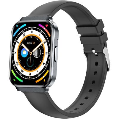 5. Smartwatch Gravity Black Strap + Bracelet GT44-5