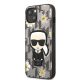 2. Karl Lagerfeld KLHCP13MPMNFIK1 iPhone 13 6.1" grey/grey Flower Ikonik Karl