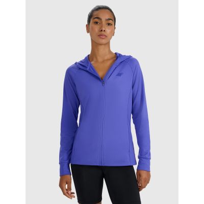 Women's quick-drying regular training sweatshirt 4F 4FWAW25TFSWF585-36S
