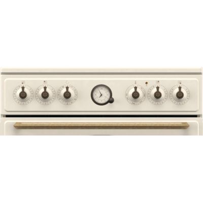 13. GORENJE GECS6B70CLI Retro electric cooker 60 cm | ExtraSteam | AirFry | FrozenBake | cream