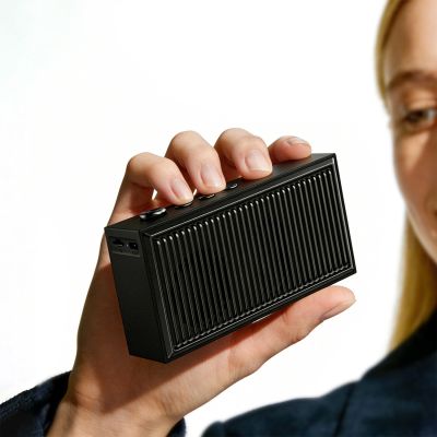 7. Acefast K9 Go Bluetooth Speaker with Stereo and ENC - Black