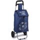 20. TROLLEY SHOPPING BAG ON WHEELS WITH FRAME 25L BLUE