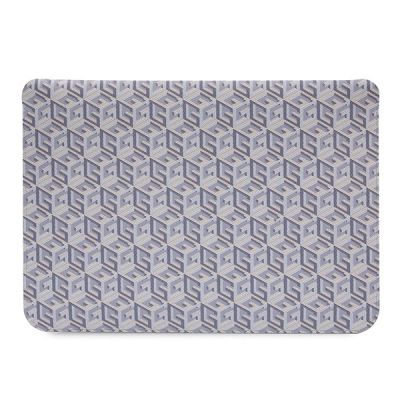 3. Guess GCube Stripes case for a 16" laptop - blue