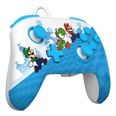 3. PDP Rematch: Mario Escape Multicolor USB Gamepad Analog/Digital Nintendo Switch, Nintendo Switch Lite, Nintendo Switch OLED