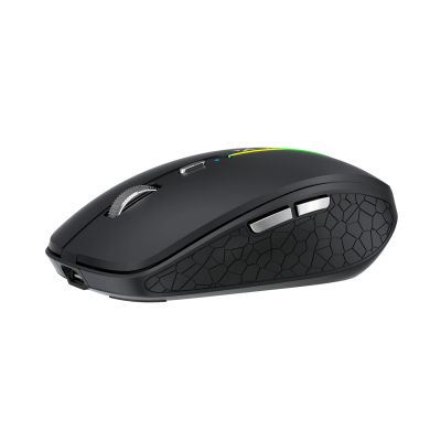 4. Wozinsky WMGK-1132 Wireless Mouse with RGB Backlight - Black