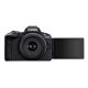 6. Canon EOS R50 + RF-S 18-45mm CREATOR KIT Camera with 24.2 MP