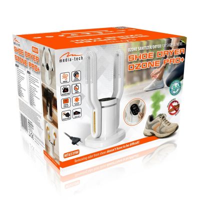 7. MEDIA-TECH SHOE DRYER WITH OZONE DISINFECTION (WHITE) SHOE DRYER OZONE PRO+ MT6539W