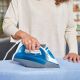 6. Black+Decker BXIR2200E Steam Iron (2200W; White and Blue)