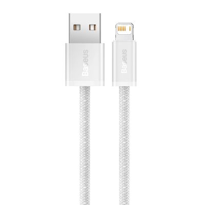 3. Baseus Dynamic Series 2.4A USB-A - Lightning cable 2m - white