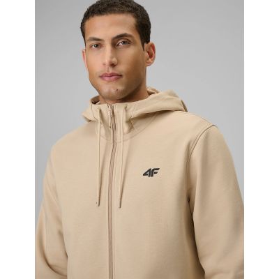 5. Men's zip-up hooded sweatshirt 4F 4FRSS26TSWSM3106-30S