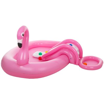25. CHILDREN'S POOL PLAYGROUND FLAMINGO 213x123x78CM 57172
