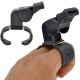 FOX 40 CLASSIC CMG WHISTLE BLACK FINGERGRIP