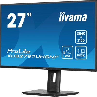 6. IIYAMA monitor 68.5cm (27") XUB2797UHSNP-B1 16:9 HDMI+DP+USB-C IPS