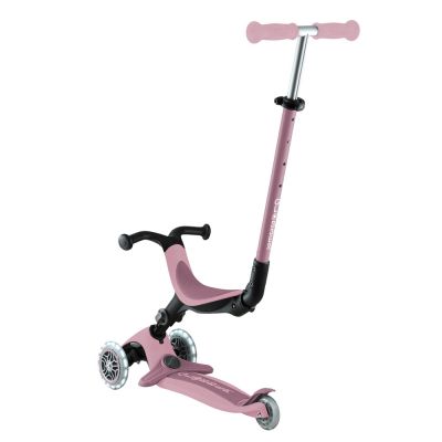 3. Scooter with seat Globber Go•Up Active Lights Ecologic Jr 745-510