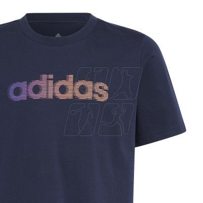 7. T-shirt adidas Lin GT Tee Jr IB9139