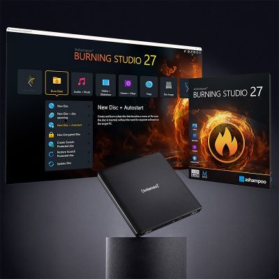 10. Intenso EOD 500BD Slim Optical Disc Blu-Ray ROM Black