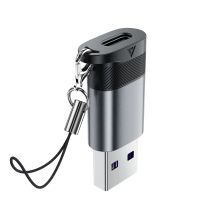 Acefast J8 USB-C - USB-A Adapter - Gray