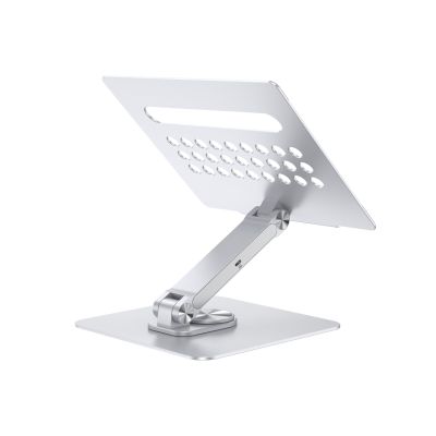 4. CONCEPTRONIC Laptop Holder with Docking Station 7 in 1 Silver