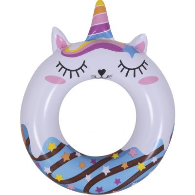 DONUT UNICORN SWIMMING RING 55CM 37595