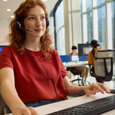 56. HP Poly Mission 625 – Stereo Wired USB Headset (Multi-Pack)